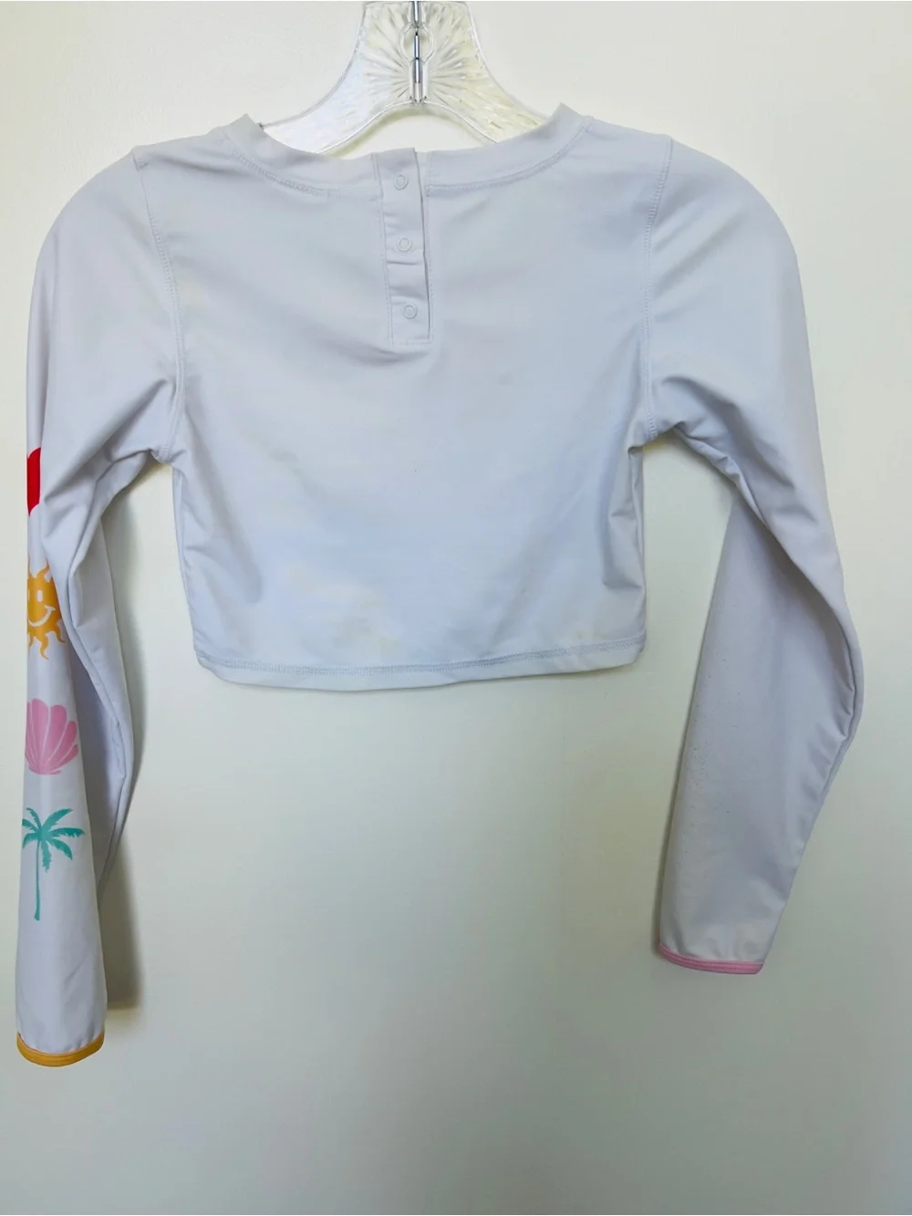 Feather 4 Arrow girls swim top Aloha